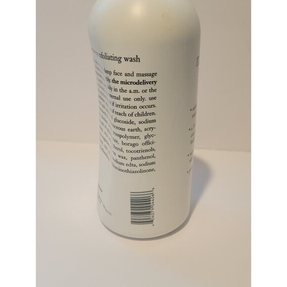 NEW SEALED Philosophy Micro Delivery Exfoliating Wash Cleanser 32 oz - Picture 8 of 10
